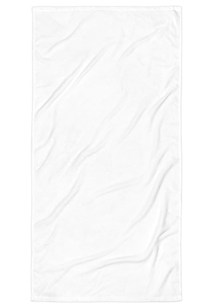 Towel | Beach | White - White 30″×60″